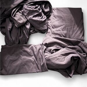Dark purple Bed Set